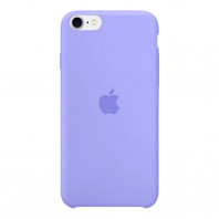 Чохол (copy) Silicone Case для Iphone SE 2020 Lilac cream